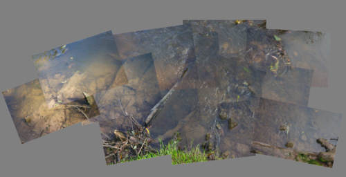 Composite image of structure