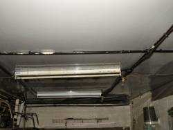 New milking parlour ceiling