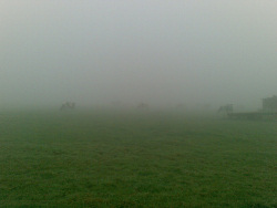 Fog hides the Drive Field