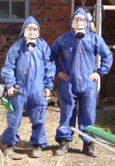 Gindy Bro's ready for action.