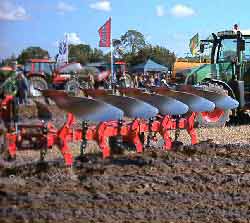 5 furrow plough