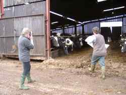 Sarah from the Dairy Farmer Magazine