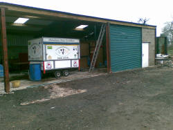 The shed with first door