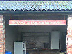 Entrance to Bar and Restaurant