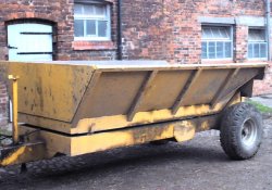 Moreton's dumper trailer.